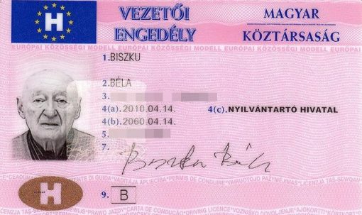 Buy Hungarian Drivers License