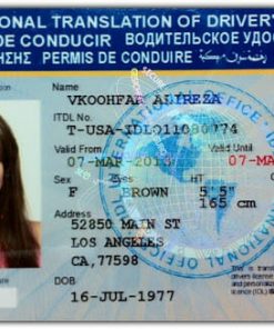Buy International Drivers License
