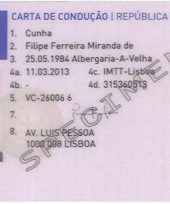 Buy Portuguese Driving License