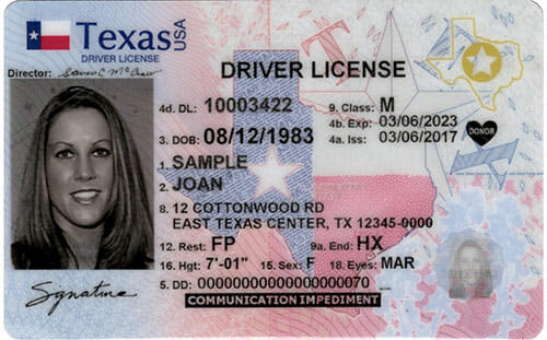 Buy Texas Driving License